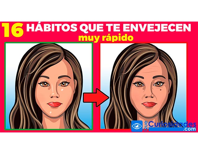 13 malos hábitos que te envejecen muy rápido sin que te des cuenta