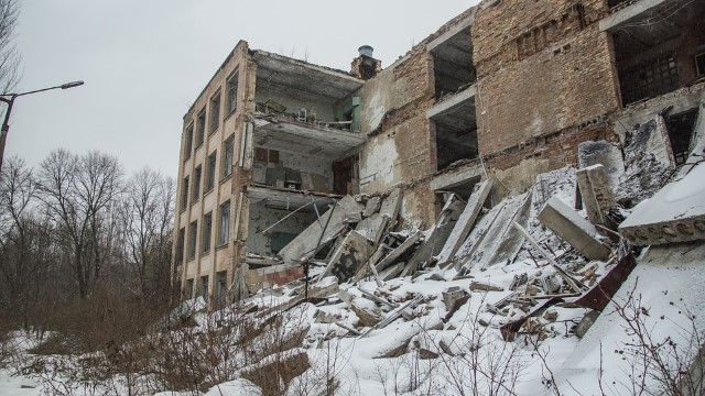 Escuela abandonada Chernobyl