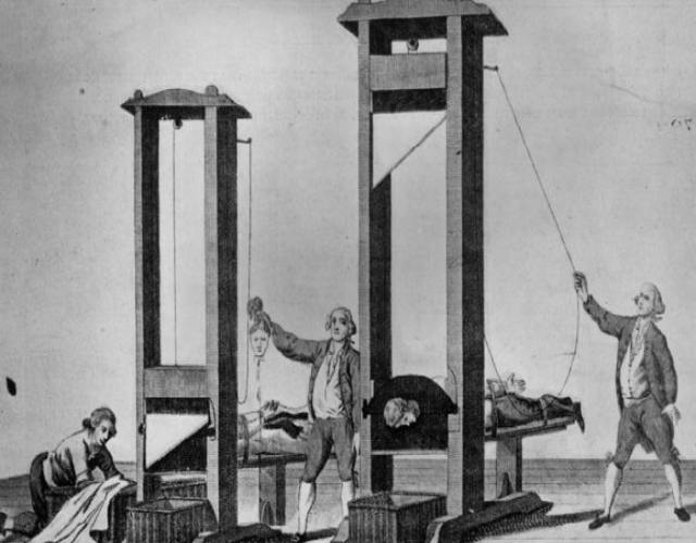 Datos interesantes sobre la guillotina