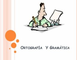 Diferencias entre gramática y ortografía