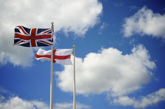 Historia detrás de la bandera inglesa (Inglaterra)