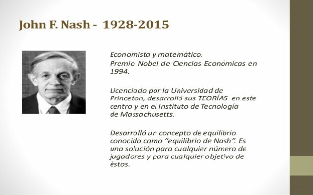 John Nash fue un matemático brillante