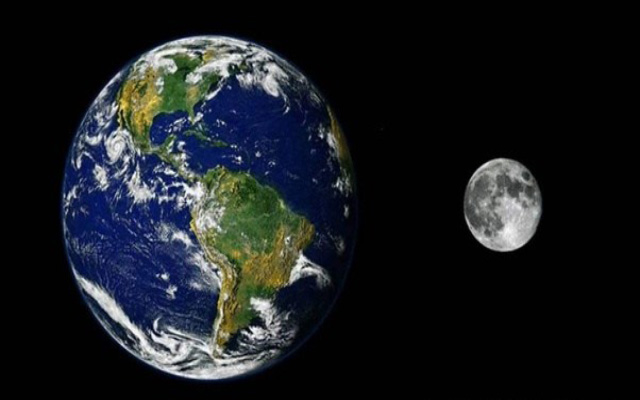 distancia de la tierra a la luna