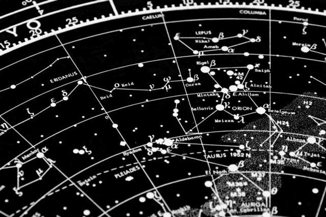 Mapa de las constelaciones