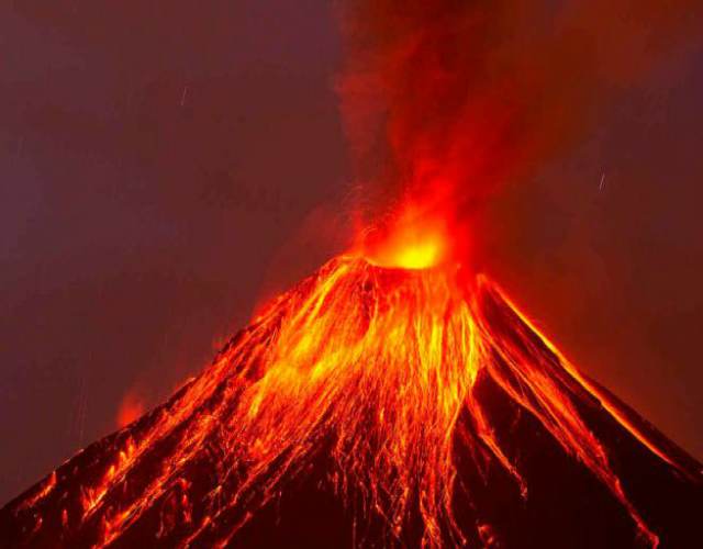 Las erupciones de volcanes más grandes