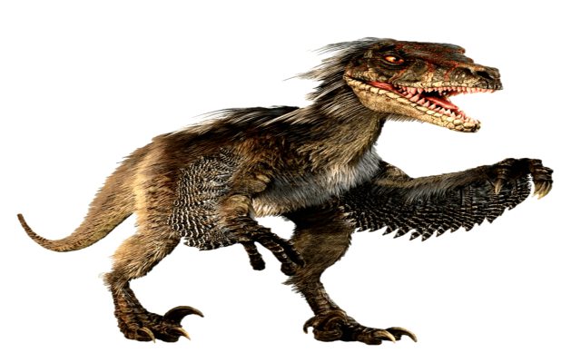 Tiranosaurio con plumas