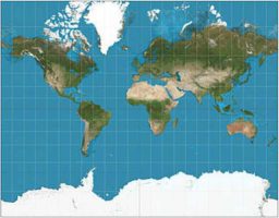 proyección de Mercator