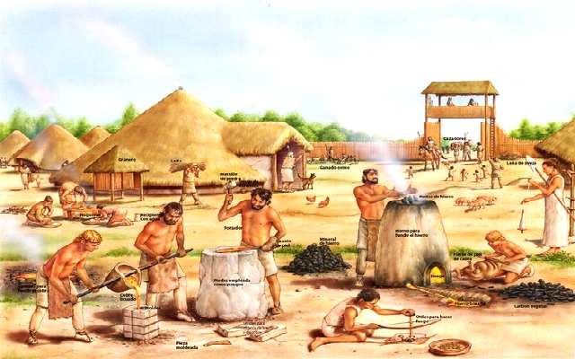 Cómo vivian en el neolítico