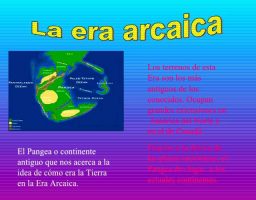 La era arcaica