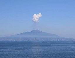 erupción del Vesubio