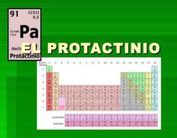 Características del Protactinio