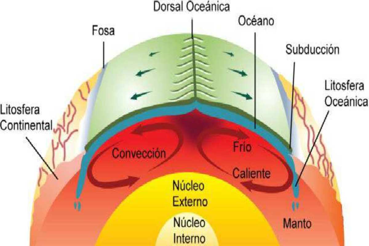 Corteza oceanica y continental