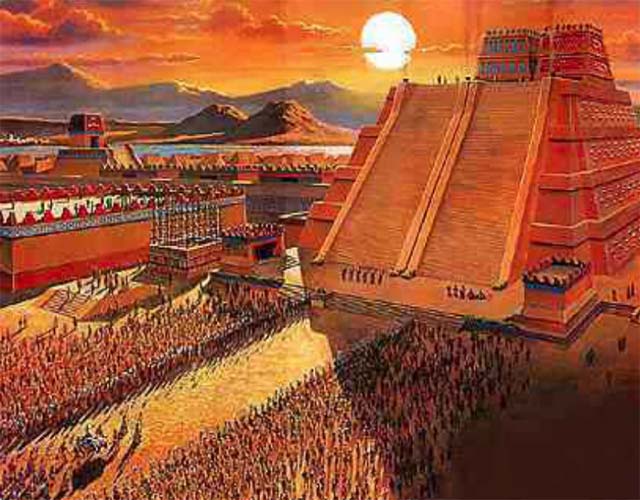 pirámides aztecas