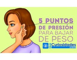 5 Puntos de presión que te ayudan a bajar de peso