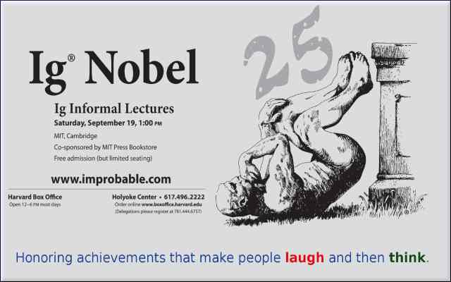 Cuáles son los Premios Ig Nobel