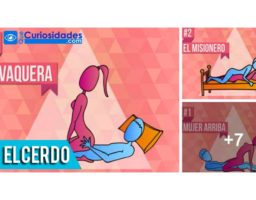 Las 10 posiciones preferidas por las mujeres. La #4 las vuelve locas El kamasutra es el mejor libro de arte que indica las mejores posturas sexuales. Es conocido en todo el mundo, favorito de hombres y mujeres al momento de compartir intimidad. En el día de hoy conocerás Las 10 posiciones preferidas por las mujeres. La #4 las vuelve locas. Así que no te retires sin antes leernos. Atención: evita que un niño este cerca de ti, ya que como todos sabemos, las cosas son a su tiempo. Ahora sin más preámbulos conozcámoslas. Estas son las 10 posiciones preferidas por las mujeres. La #4 las vuelve locas. Estas son las más favoritas de ellas: 1. La profunda, te colocas sobre ella con tus manos a los lados y elevas sus piernas hasta tus hombros 2. El deleite, que ella se siente frente de ti abra sus piernas y tus encajes cintura con cintura. 3. El molde, ella se acuesta de lado y recoge sus piernas luego tú le llegas por la parte de los glúteos. 4. El sometido, consiste en acostarte y que la mujer se siente sobre ti dándote la espalda. 5. Cara a cara, la mujer se acuesta y tu sobre ella, entre cruzan las piernas y listo. 6. El tornillo, similar al molde solo que con las piernas más arriba y el hombre inclinado. 7. La fusión, el hombre se sienta con las piernas rectas y la mujer cruza las piernas delante de él y se sienta en su miembro. 8. La butaca, el hombre se sienta y la mujer delante del pero con las piernas sobre sus hombros. 9. El trapecio, posición difícil ya que el hombre debe estar de pie y sostener a la mujer por la cintura mientras la penetra en peso. La mujer cruza sus piernas detrás de el para agarrarse mejor.