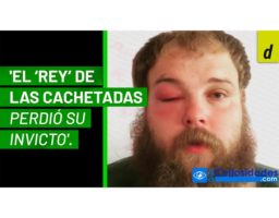 Noquearon al ‘Rey de las cachetadas’ con tremendo manazo