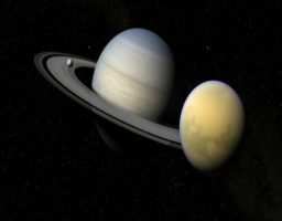 satélite más grande de saturno